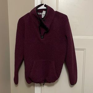 PINK Quarter-zip sweatshirt Size S